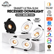 Tuya ZigBee 3.0 Smart Recessed Spotlight 12W/14W 350 Adjustable CCT Dimmable Ra>98