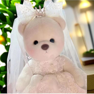 ของเล่นตุ๊กตาหมี Teddy Bear ของขวัญวันเกิดสำหรับเพื่อนรักและแฟนสาว ของเล่นปั๊มน้ำนมหมีผ้าอเนกประสงค์