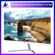 HKC M27A9X-W White 27 Curved Monitor" VA 75Hz, media lab.