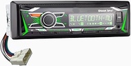Plug & Play Kioti Tractor Radio AM FM Bluetooth Streaming Colors Changing Display, USB, AUX, 3.5MM F