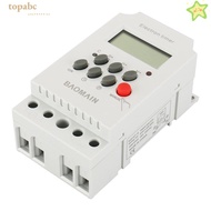 GORROS Digital Timer, 12V 220V Timer Switch, Durable Display Relay LED 110V Electrical Device Timer 