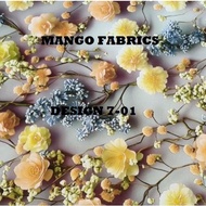 (DESIGN MDS D7) MANGO FABRICS LEMBUT PREMIUM BIDANG 60/0.5M