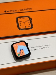 Apple watch s6 Hermes 40mm 不鏽鋼石墨黑 行動網路