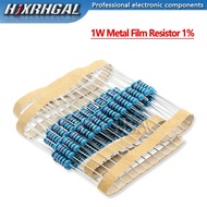 20PCS 1W Metal Film Resistor 1% 0.1R-18R 0.1R 0.27R 0.75R 1R 2.2R 3R 5.6R 7.5R 9.1R 10R 15R 18R Ohmic Resistance