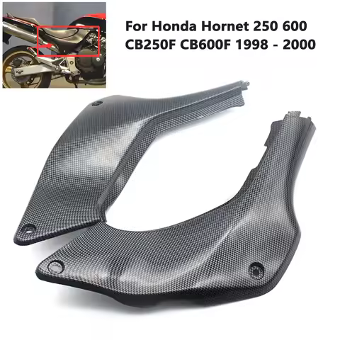 Motorcycle Side Body Fairings Carbon Fiber Look Cover Guard For Honda Hornet250 Hornet 250 600 CB250