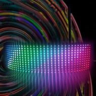 [yuksok] LED Glasses, APP Connected LED Display Glasses USB Rechargeable DIY Funky Eyeglasses for DJ