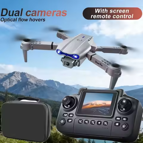 HD 4K Camera Screen Control E88 Air Professional Wide RC Dron Foldable Helicopter Aircraft Quadcopte