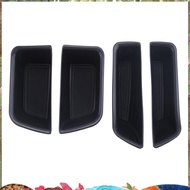 4 X Car Door Side Handle Pocket Storage Box Storage Organizer Tray Grab Handle Box For  2015-2021