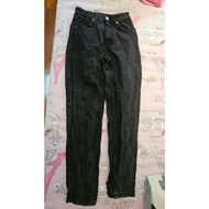 black jeans Zara eur 32 Waist 21-23 Inches Second Hand