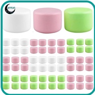 APPEAR 2pcs Makeup Jar, Plastic 20g 30g Face Cream Jar, Round Bottom Colorful Refillable Travel Bott