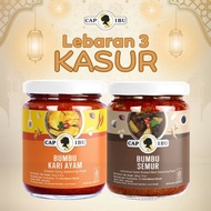 Cap IBU Bumbu Combo Lebaran 3 (Seedlings) Seasoning Curry And Semur