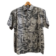 Hawaiian Shirt Chest Size 55/Waist 21/Waist 30 North Crest Brand 1 Cotton Second Hand Good Condition