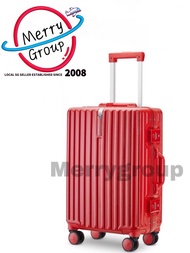 LZD UPGRADED New Aluminium Alloy Frame Travel Luggage Case With TSA Small Medium Lock Cabin Size Sui