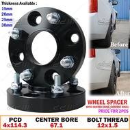 (2pcs/2Biji) 4x114.3 Hub Centric Wheel Spacer Proton GEN2 Persona Iriz Saga Iswara Satria Neo Waja S