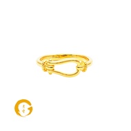 Orient Jewellers 916 Gold Rope Knot Ring