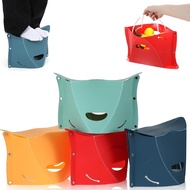 Folding Outdoor Bench Chair Portable Easy Travel Foldable Camping Fishing Plastic Chair Hand Carry