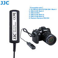 กล้อง JJC สาย Remote Tombol เข้ากันได้กับระบบโอลิมปิก OM OM-1 Mark I/ OM-D เครื่องหมาย E-M1 I/ E-M1X