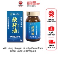 VIÊN UỐNG DẦU CÁ OMEGA-3 GENKI FAMI (HỘP 90 VIÊN - DÙNG TRONG 30 NGÀY)