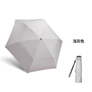 ร่มกันแดดกันฝนพับได้ขนาดเล็กน้ำหนักเบาสำหรับผู้หญิง Knirps 6K รุ่นพิเศษป้องกันรังสียูวี ร่มกันฝนพับไ