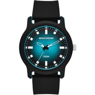 Skechers Ostrom Black Silicone Strap Analog Watch SR5195