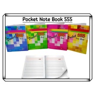 STANDARD Small Pocket Memo SC555 3.25x4.25 Inch 60 Pages Saddle Stitch Mini Notebook Portable Diary 