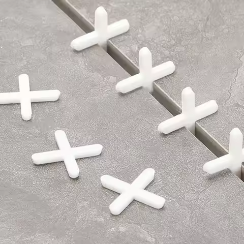 200pcs 1/1.5/2/2.5/3mm Cross Ceramic Tile Leveling System Clips Tile Spacer Ceramic Floor Wall Layin