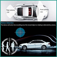 ☻ ☀ QCY A70  4.3 Inch Dual Lens Rearview Mirror Dash Cam
