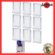 Inomata Chemical Card Display Case 10pcs Made in Japan 3855 Clear 8.1×3.2×Height 11.7cm, (compatible