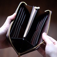 MILDY HANDS - LW03 馬臀皮拉鍊長夾 Long Wallet shell cordovan