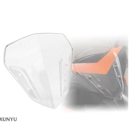 XUNYU Xe máy kính chắn gió kính chắn gió gió không khí làm lệch hướng Bìa Dome Viser cho Yamaha nvx1