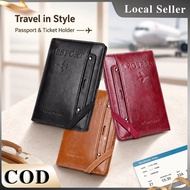 Pu Passport Bag Card Holder Purse Travel Wallet Multifunctional Passport Holder Bag Pemegang Pasport