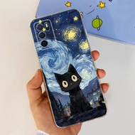 เปลือกแฟชั่นน่ารักสำหรับ Oppo A16เคส4G CPH2269เคสโทรศัพท์รุ่น Fundas TPU นิ่มสำหรับ Oppo A16 A16s 16