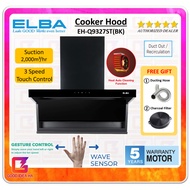 ELBA Designer Hood MONZA EH-Q9327ST(BK) - Dual Way Suction