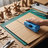 1pc DIY Cardboard Cutter for Cat Scratchers - 3D Printed Handheld Strip Slicer Tool