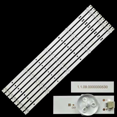 LED Backlight strip For K50DLH8US Tira 5 LEDL9B5V3W4 1.1.09.000000530 L10B5V2W4 3.2-3.4V 195-200LM 1