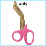 WITTE Trauma Shears, 18cm Stainless Steel Nurse Scissors, Titanium plating Bandage Scissors