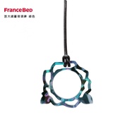 FranceBed放大鏡薔薇項鍊/ 綠色