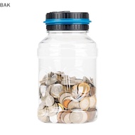 BAK Digital LCD Counting Coin Money Saving Box Jar Large Capacity For USD EURO GBP Money Electronic 