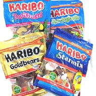 HARIBO Gummy Candy HALAL 300g : Goldbears / Air-Parade / Starmix / Tropifruitti with resealable bag