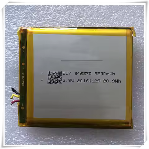 Three-wire connection 6000mah 3.8V battery for CONQUEST S8 IP68 rugged smart phone Battery