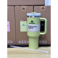 Stanl.e/y 40oz/1.1L Quengher H2.0 Tumbler With Handle With Straw Lids Stainless Steel Coffee Termos
