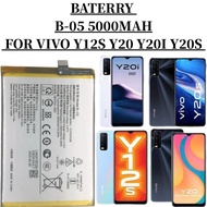 BATERRY VIVO PHONE B-O5 COMPATIBLE PHONE VIVO Y12S Y20 Y20I Y20S V2026 V2029 BATERI 5000MAH ORI TZL