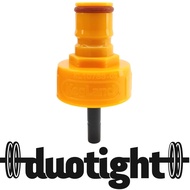KL10788 Yellow Ball Lock Plastic Carbonation Cap x 6.35mm duotight