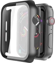 AVANA Case for Apple Watch Series 9/8/7 45 mm Protective Case 360° All-Round PC Protection Case Hard
