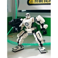 star wars Star Wars Mecha 75370 Stormtrooper 75369 Boba Fett 75368 Darth Vader Building Block Toys