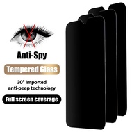 For LG V60 V50S G8X ThinQ 5G UW 1-3Pcs 9H Anti Spy Clear Tempered Glass Film For LG Q92 Q70 Q630 Q62
