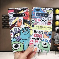 2394怪獸大學毛毛大眼仔SAMSUNG S8+S9+S10+NOTE8 NOTE9 NOTE10+A8S A9S電話殼