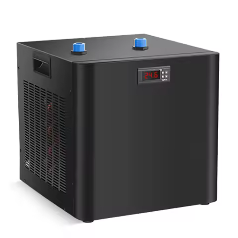 1P 1/2HP 1/3HP 1/5HP 1/10HP Ornamental fish tank aquarium refrigerator. Jellyfish tank seawater cora