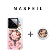 MASFEIL | เคสตั้งได้มีแม่เหล็กสำหรับ Xiaomi 14Ultra & Xiaomi 15 สำหรับผู้หญิง ป้องกันเต็มรูปแบบ