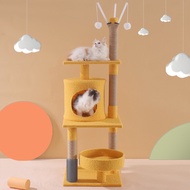 Boqi Factory คอนโดแมว ที่ข่วนเล็บแมว คอนโดแมว เสาลับเล็บแมว บ้านแมว Cattree New